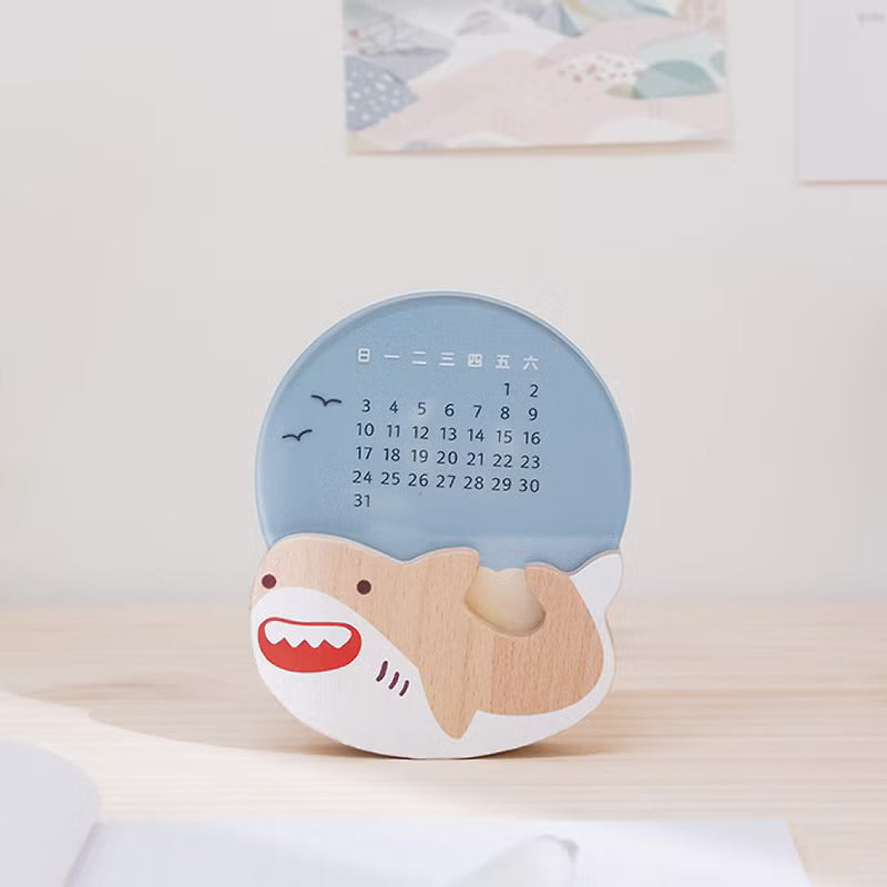 遊木時光 woodtime【過好日萬年曆-睡覺樹懶】無時效年曆 / 辦公小物