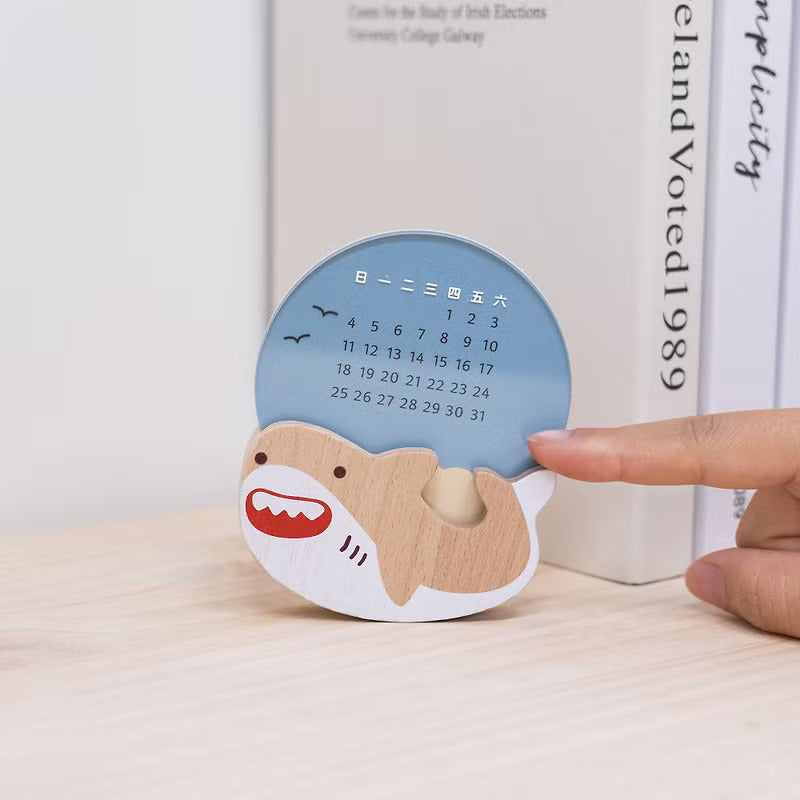 遊木時光 woodtime【過好日萬年曆-睡覺樹懶】無時效年曆 / 辦公小物