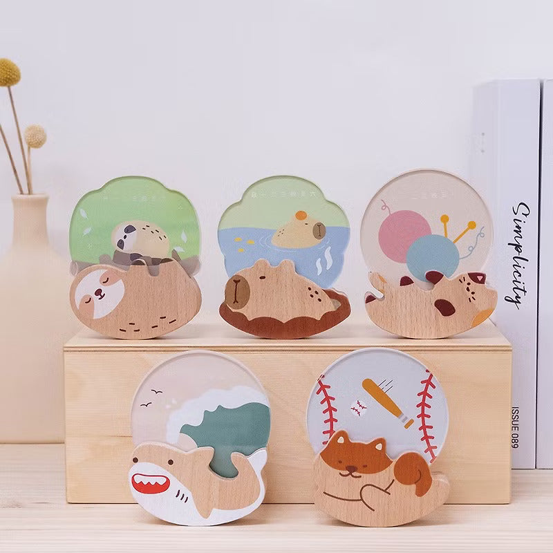 遊木時光 woodtime【過好日萬年曆-睡覺樹懶】無時效年曆 / 辦公小物