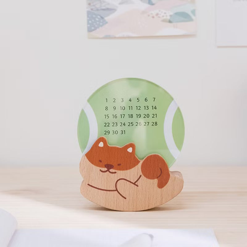 遊木時光 woodtime【過好日萬年曆-睡覺樹懶】無時效年曆 / 辦公小物