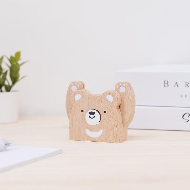 遊木時光 woodtime【HOLD運名片座-睏睏樹懶】名片收納 / 辦公小物