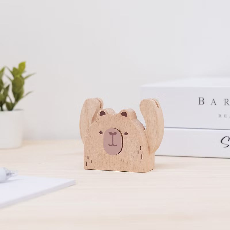 遊木時光 woodtime【HOLD運名片座-睏睏樹懶】名片收納 / 辦公小物