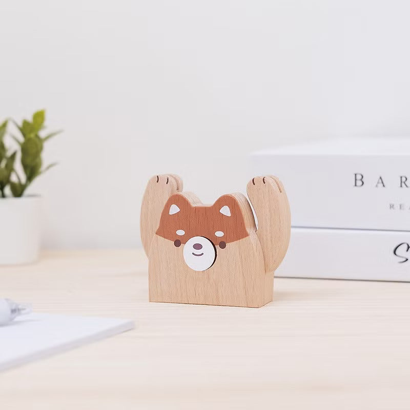 遊木時光 woodtime【HOLD運名片座-睏睏樹懶】名片收納 / 辦公小物