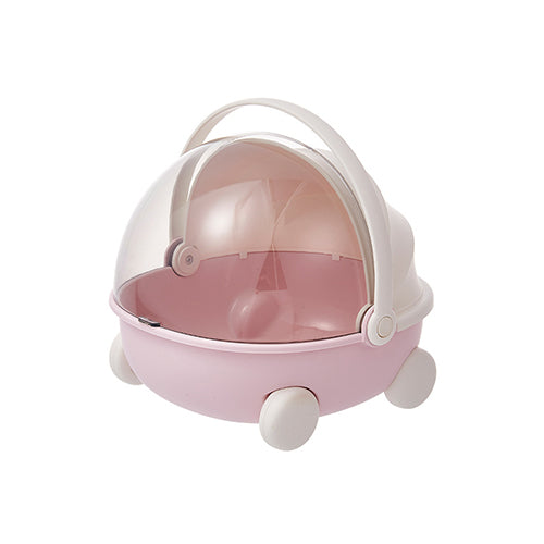 創意小物館 搖籃桌面防塵收納箱