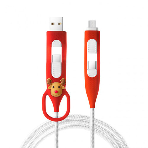 Bone 4合1充電傳輸線