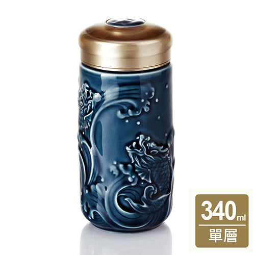 乾唐軒活瓷 甜心隨身杯 / 中 / 單層 / 5色 370ml