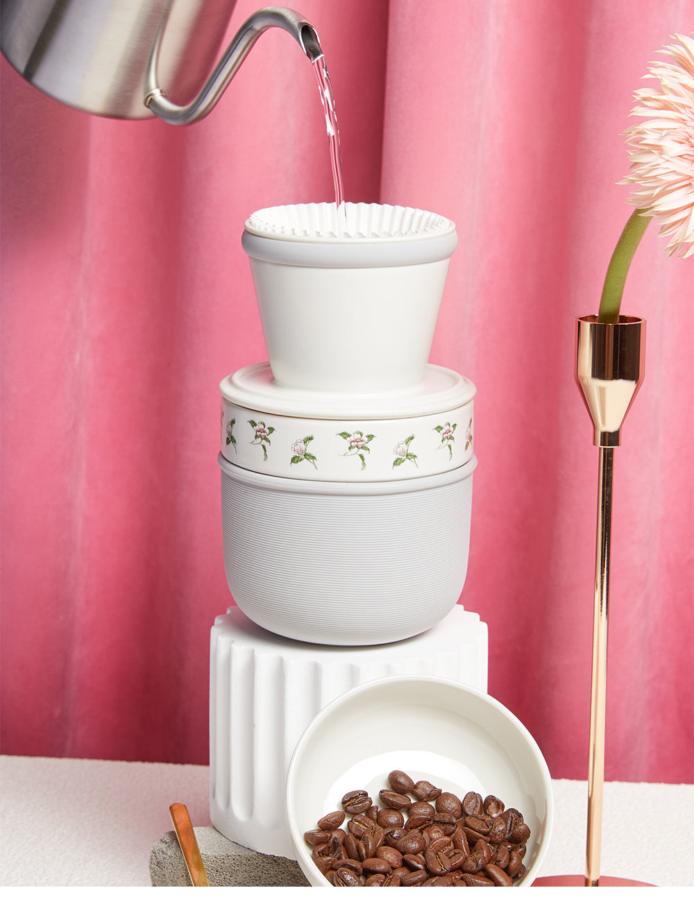 乾唐軒活瓷 花神行動咖啡組 / 2色