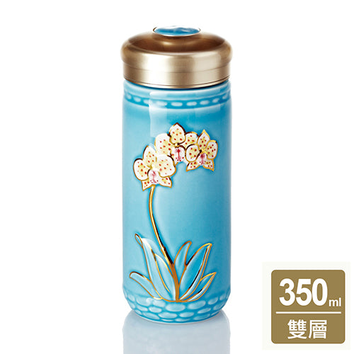 乾唐軒活瓷 皇家駿馬隨身杯 / 大 / 雙層 / 2色 350ml