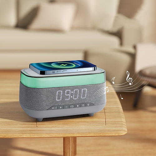 家居生活雜貨舖 無線快充LED燈效音箱