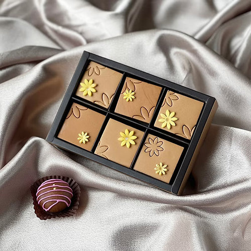 G's Life 可可花兒‧六入方塊巧克力香皂禮盒
