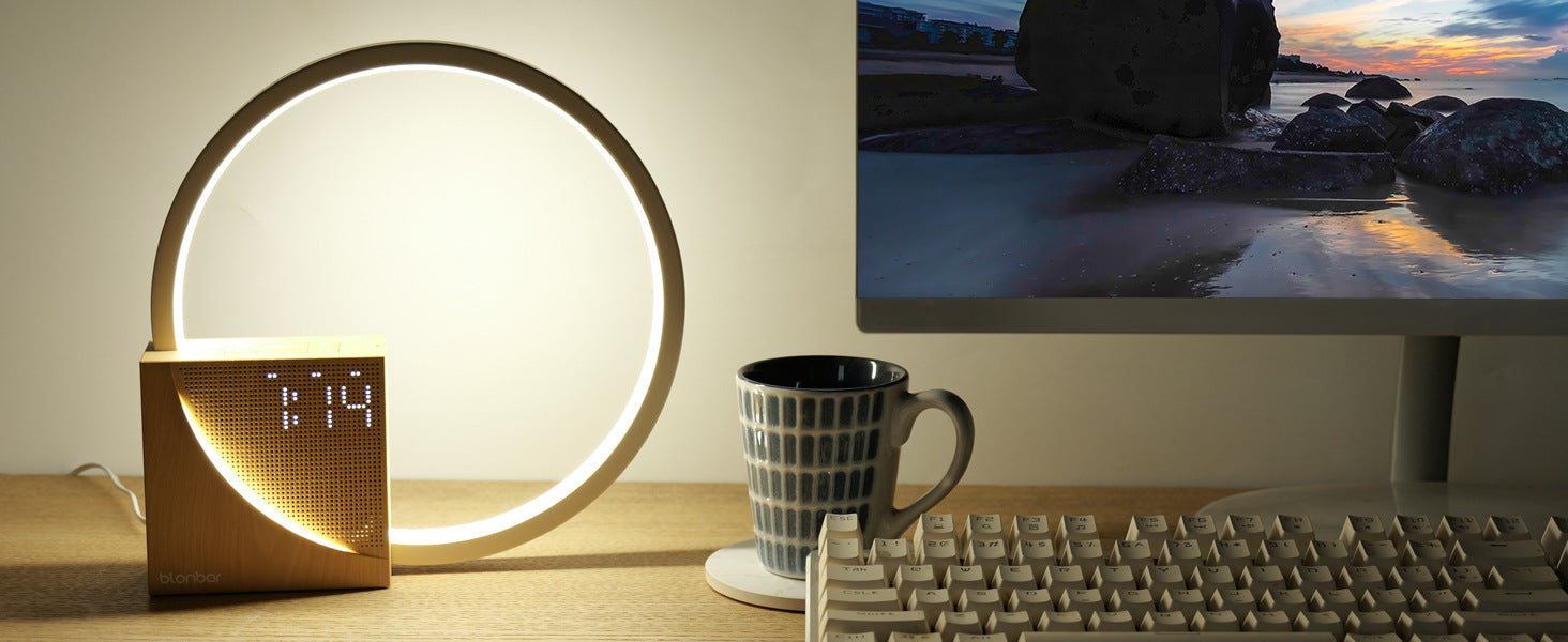 家居生活雜貨舖 10W充電觸控白噪音小夜燈