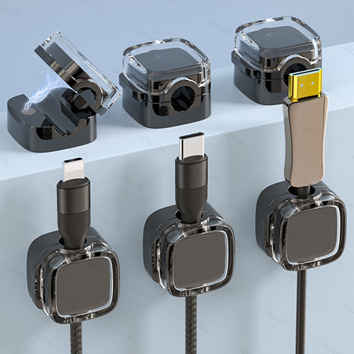 家居生活雜貨舖 磁吸收納整線器(一組六入)