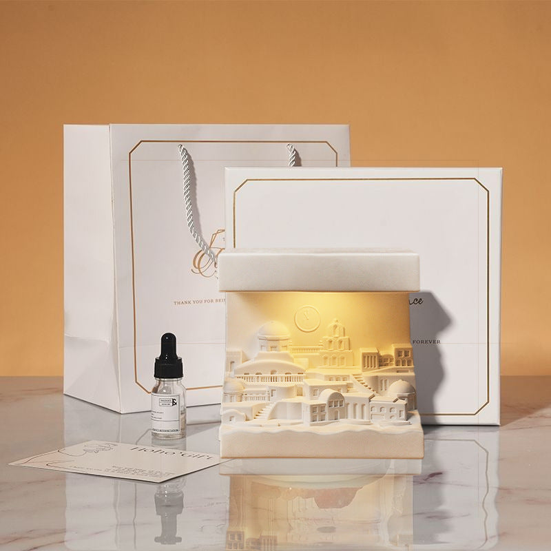 家居生活雜貨舖 聖托里尼無火擴香精油組