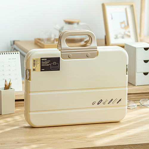 創意小物館 小清新A4手提文件盒