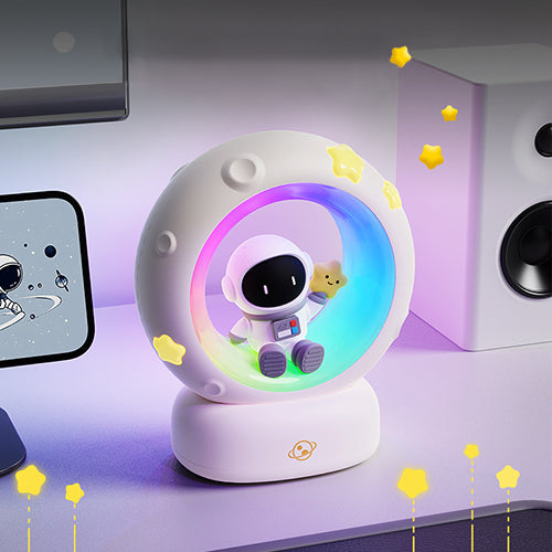 家居生活雜貨舖 太空人摘星炫彩小夜燈