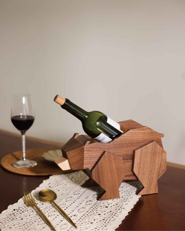 木匠兄妹 黑熊紅酒架