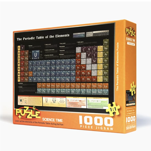 賽先生科學工廠 化學元素表拼圖 (午夜藍)