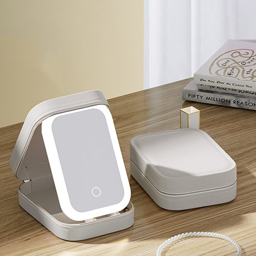 創意小物館 LED補光鏡隨身化妝盒