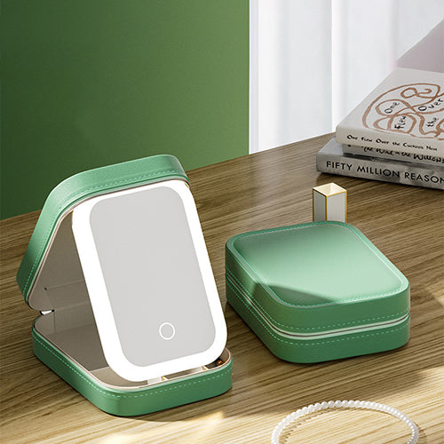 創意小物館 LED補光鏡隨身化妝盒