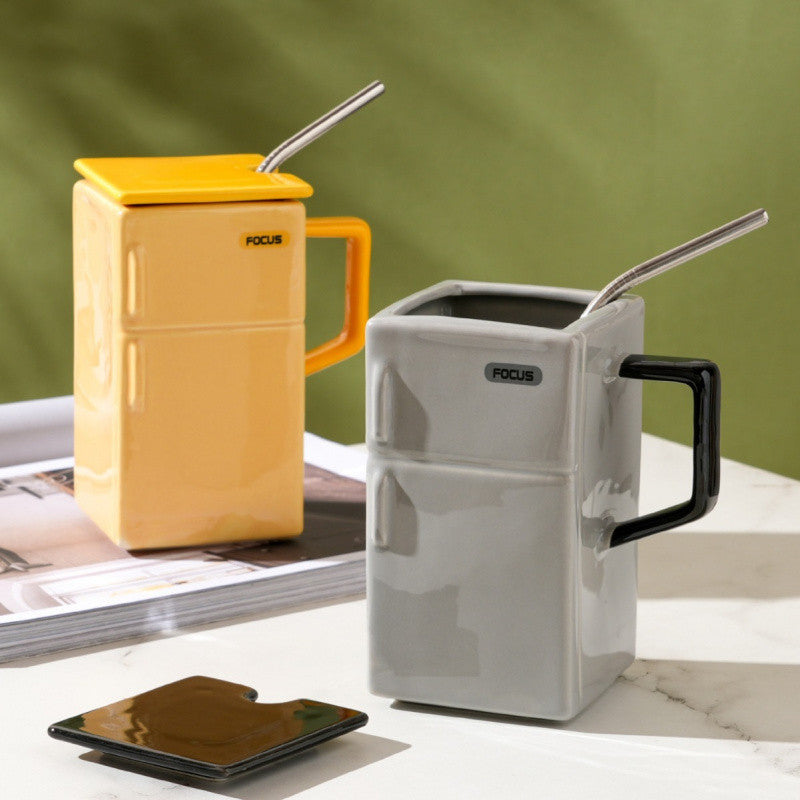 創意小物館 復古冰箱馬克杯