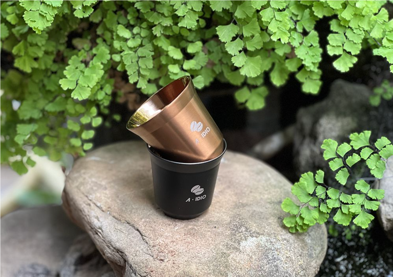 A-IDIO｜璀璨不鏽鋼雙層對杯