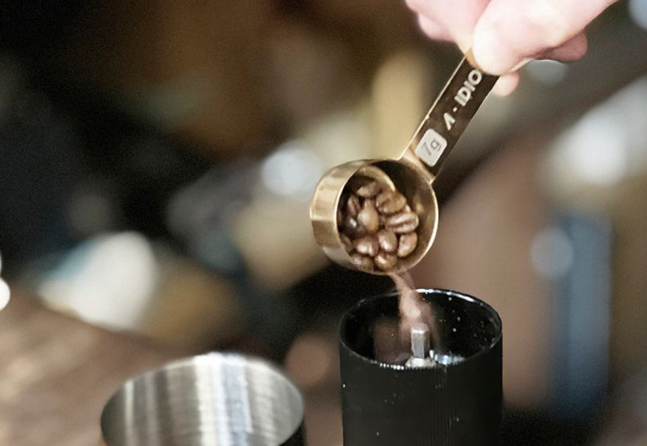 A-IDIO｜鈦金咖啡豆匙