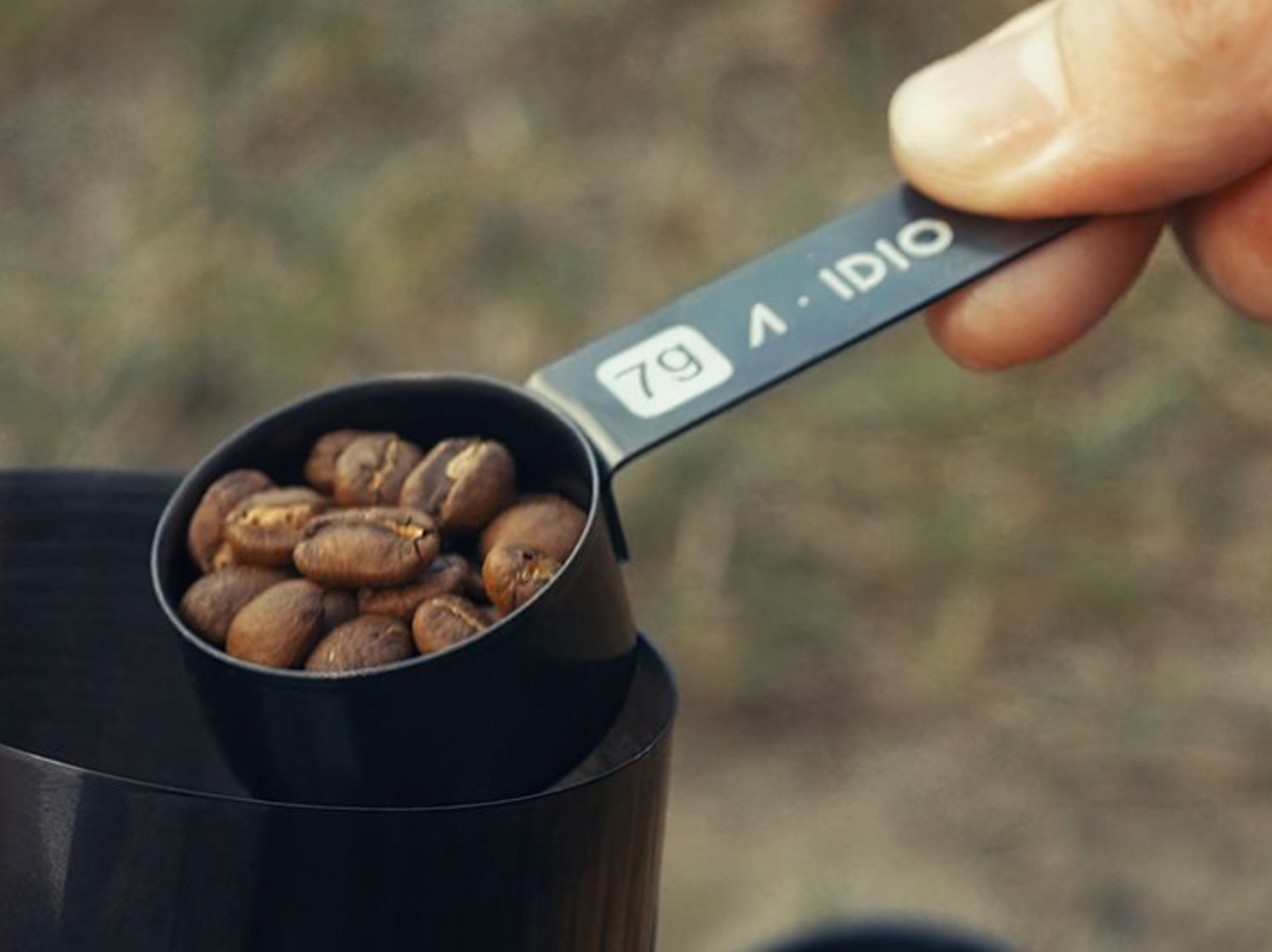 A-IDIO｜鈦金咖啡豆匙