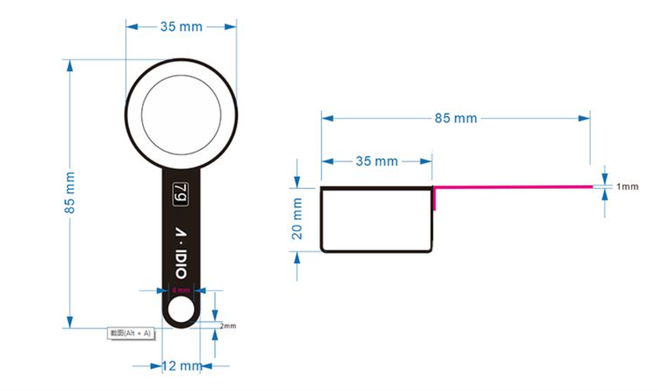 A-IDIO｜鈦金咖啡豆匙