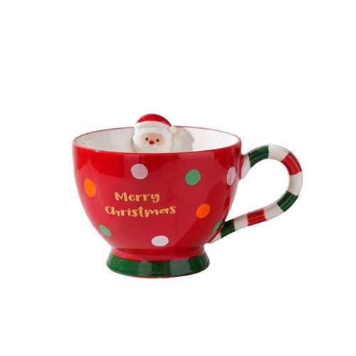 ♥ 家居生活雜貨舖 拐杖糖聖誕馬克杯
