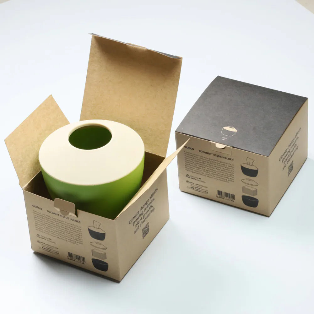 QUALY｜椰子-捲筒衛生紙盒