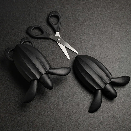 QUALY｜皮革海龜剪刀組(黑)