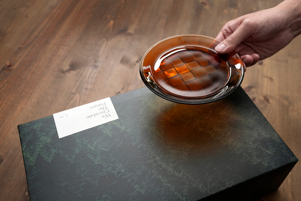 永續的祝福-玻璃杯盤禮盒組