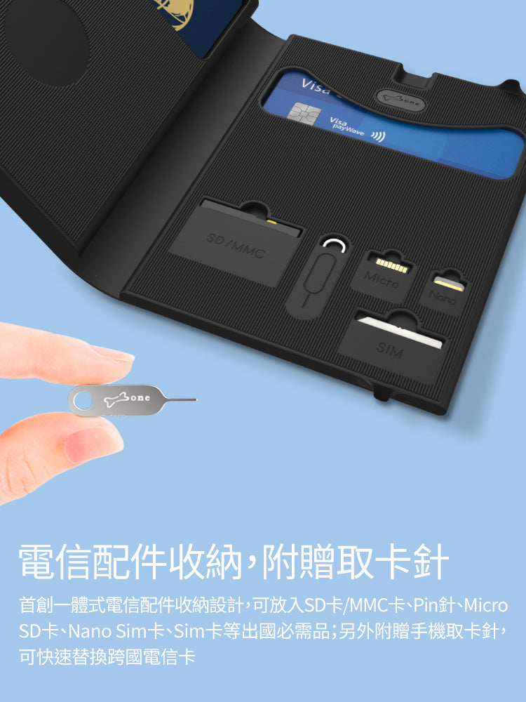 頸掛護照套-Lite｜旅行，輕巧Pass