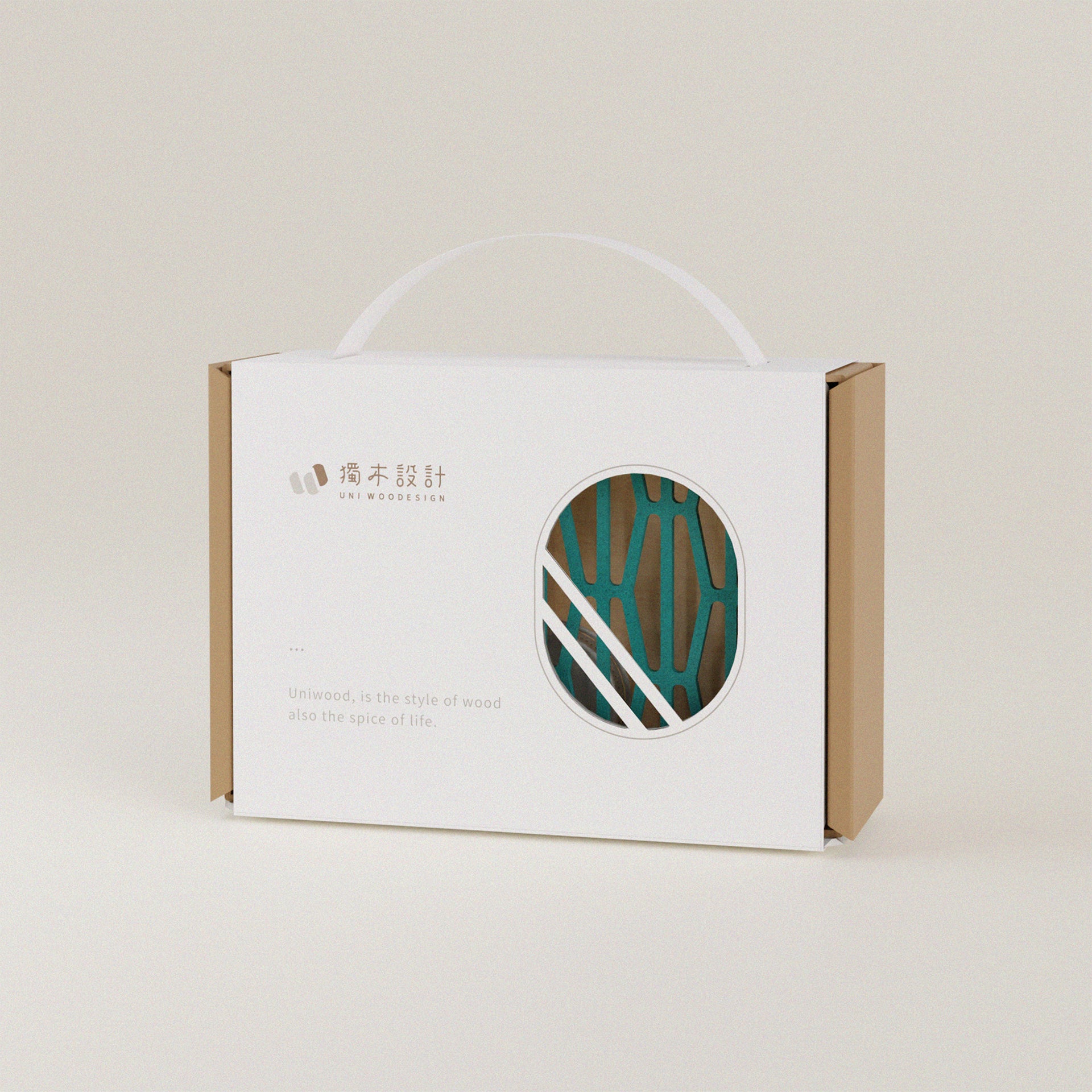 獨木設計 UniWoodesign 微型窗景 - 飾品收納展示盒 / 實木製