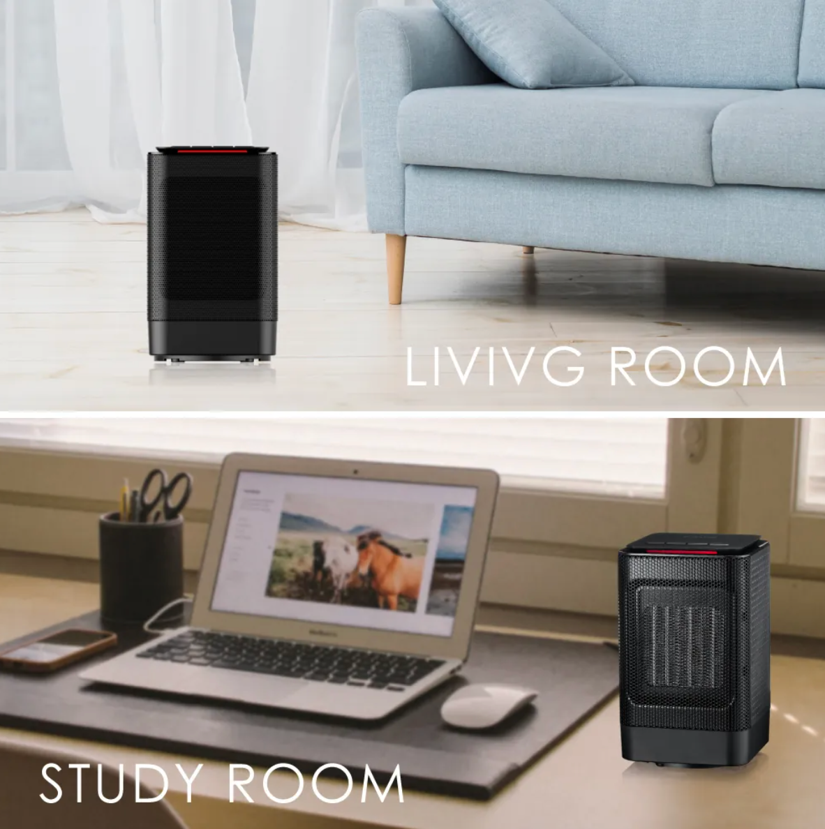 【KINYO】迷你陶瓷電暖器