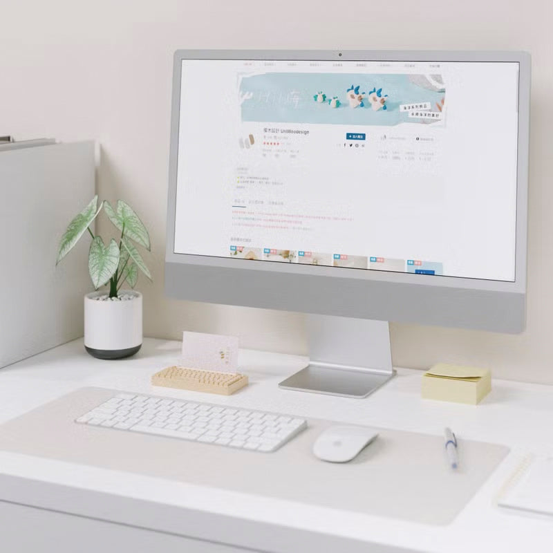 UniWoodesign Mini Keyboard 造型名片盒 / 實木製 磁吸滑蓋 收納
