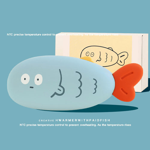 創意小物館 摸魚暖手寶