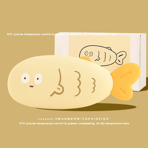 創意小物館 摸魚暖手寶