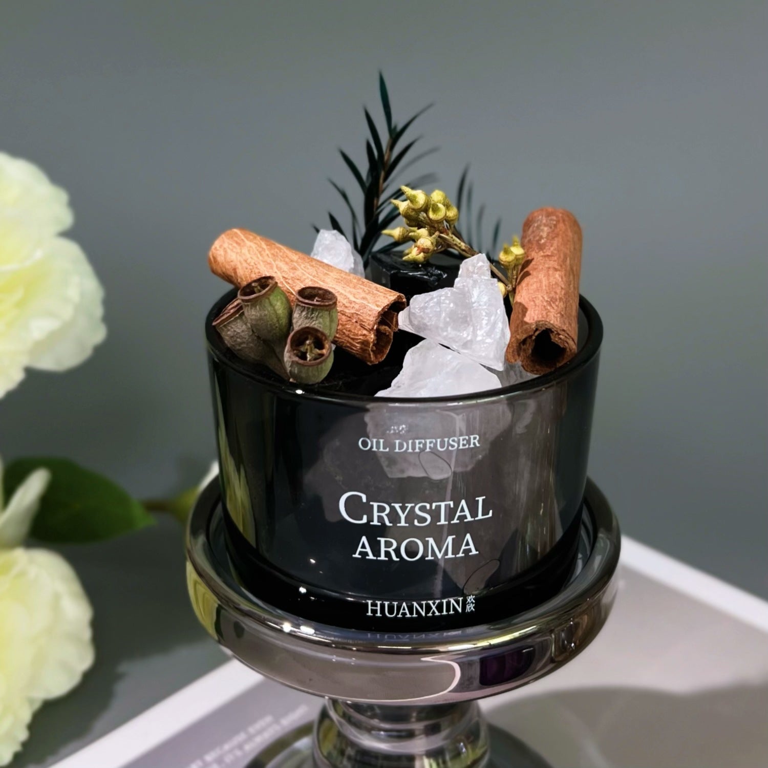 家居生活雜貨舖 擴香晶石香氛座