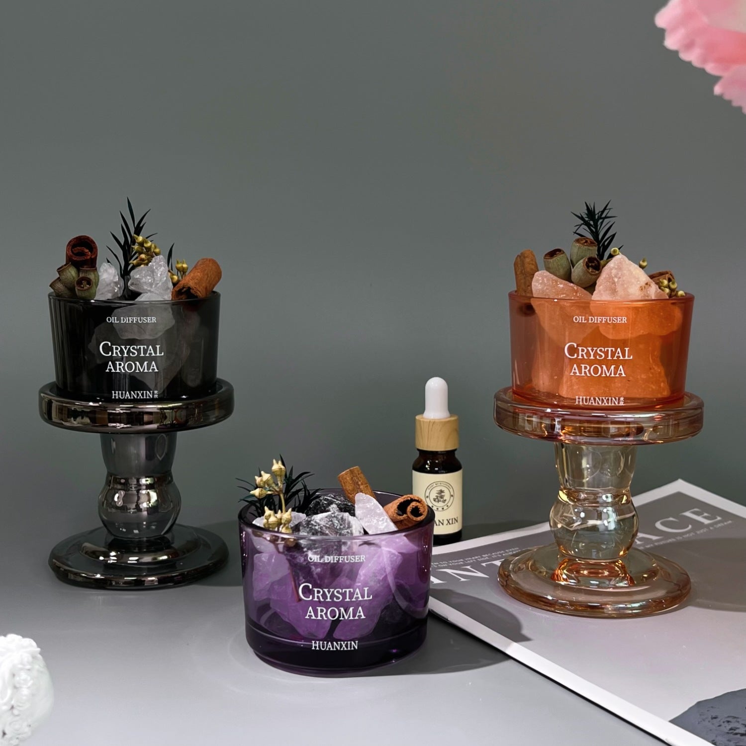 家居生活雜貨舖 擴香晶石香氛座