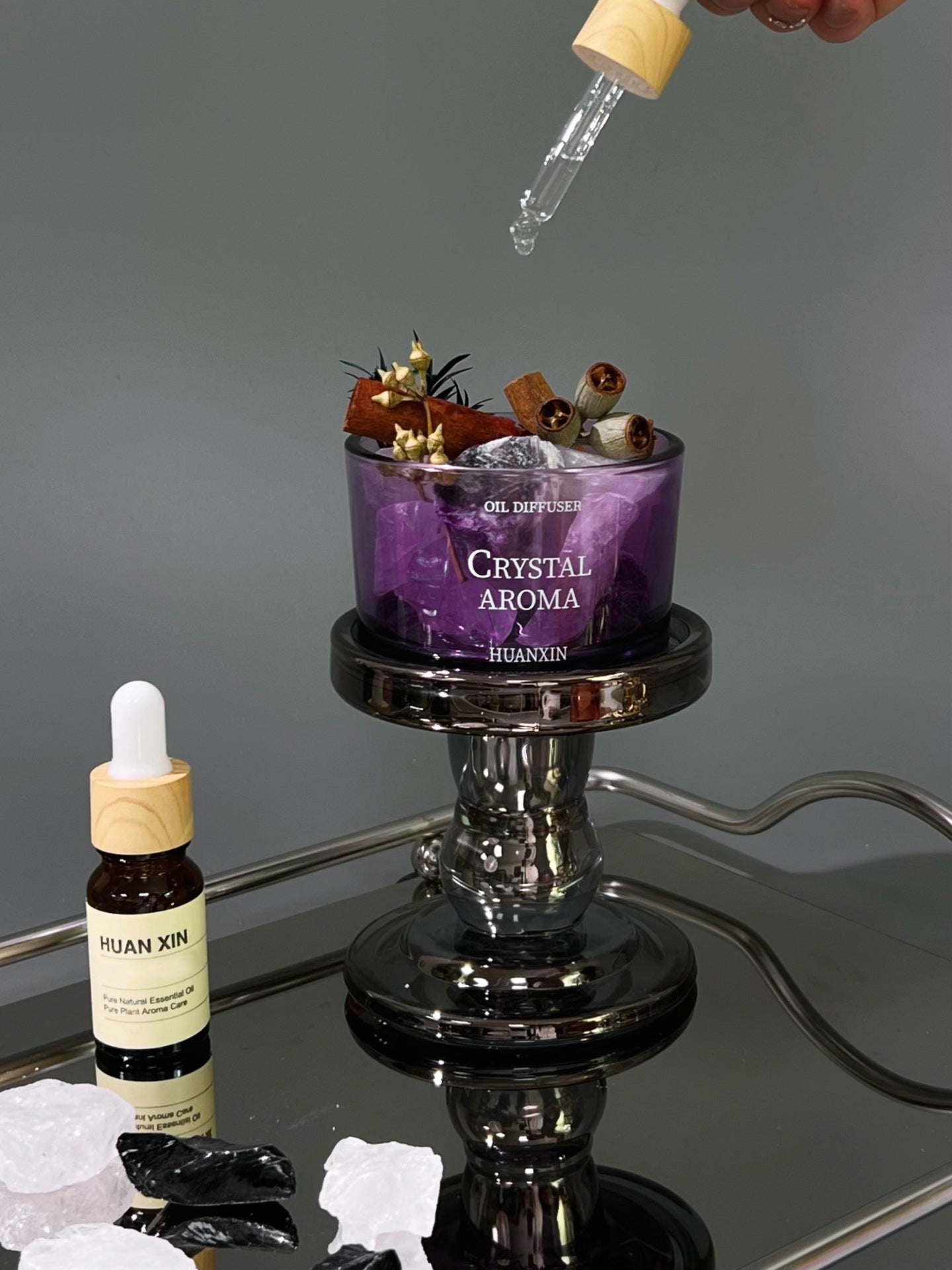 家居生活雜貨舖 擴香晶石香氛座