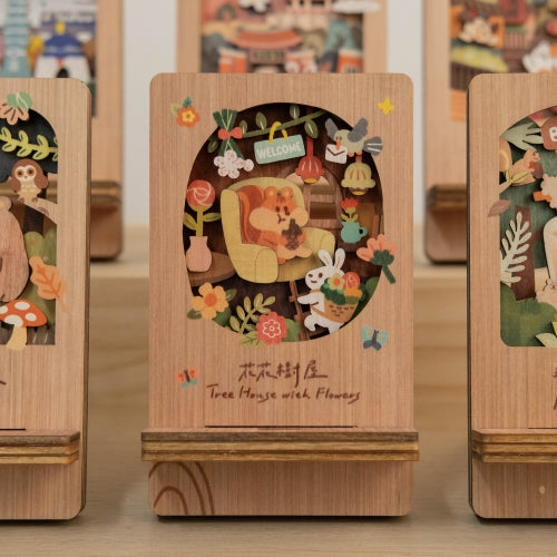 遊木時光 woodtime 微風景手機架