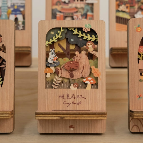 遊木時光 woodtime 微風景手機架