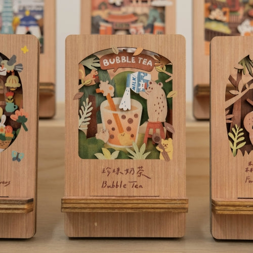 遊木時光 woodtime 微風景手機架