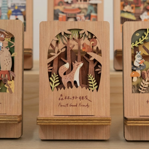 遊木時光 woodtime 微風景手機架