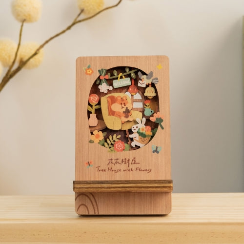 遊木時光 woodtime 微風景手機架