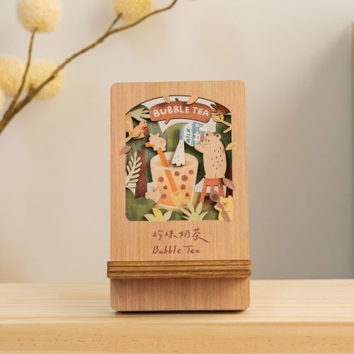 遊木時光 woodtime 微風景手機架