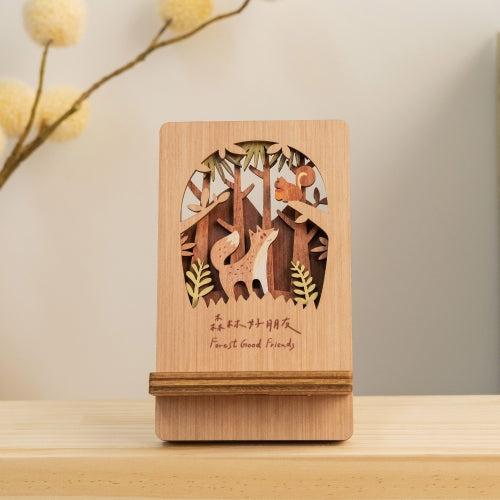 遊木時光 woodtime 微風景手機架