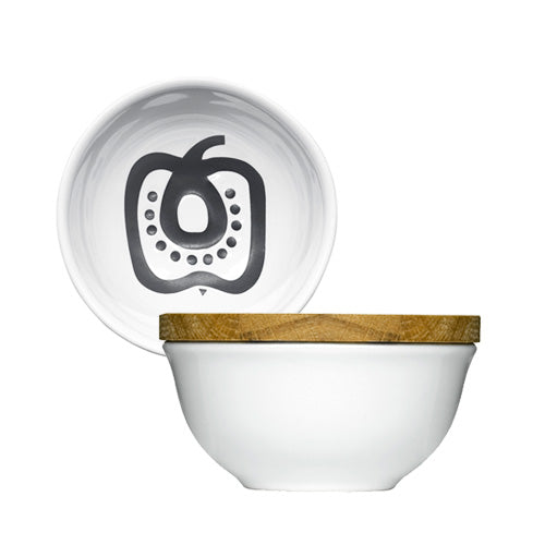 瑞典 Sagaform Keep木蓋餐碗(番茄L)