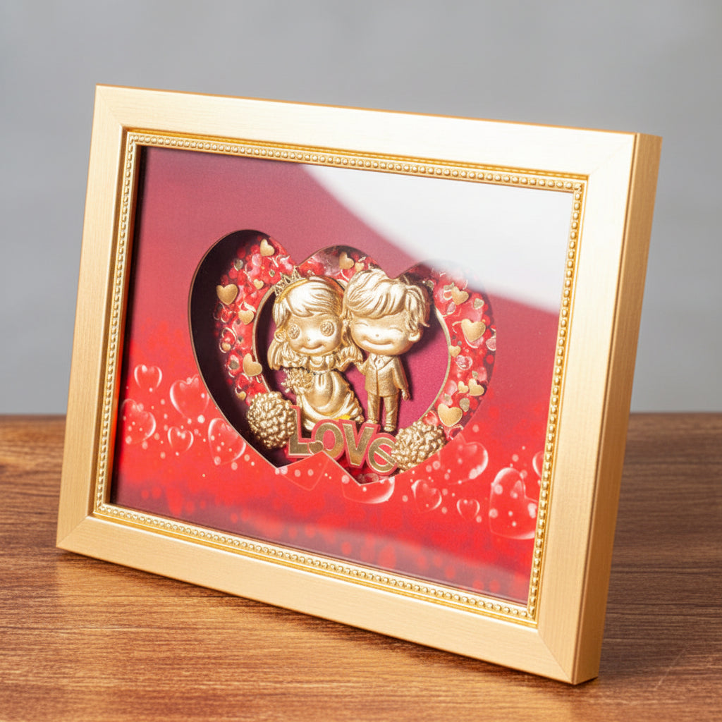 凱馨 世紀婚禮 Yes, I do.黃金箔 王子與公主的幸福起點 (紅色西式) (附保證書、提袋)